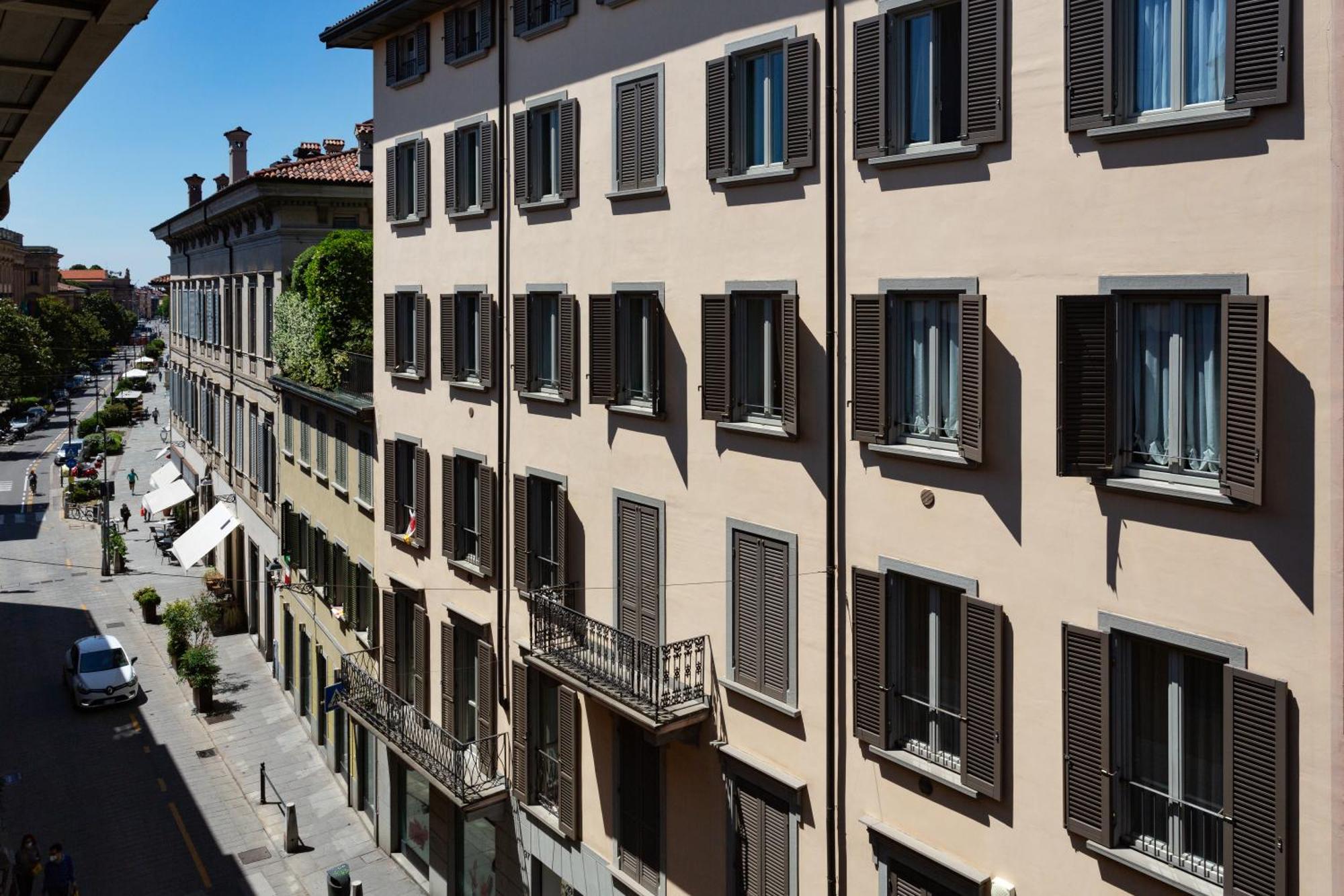 La Castellana Leilighet Bergamo Eksteriør bilde